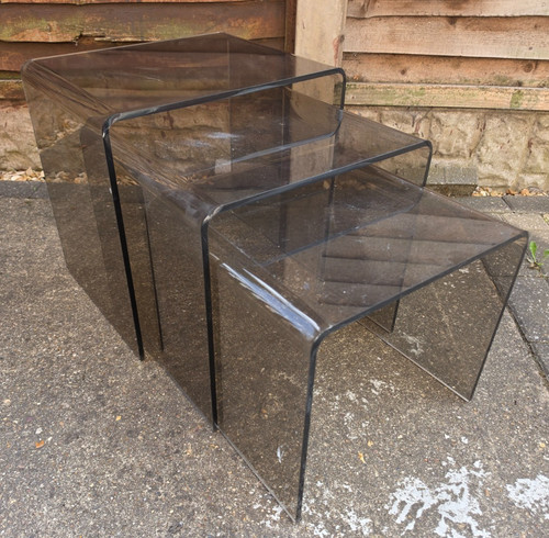 1970s style acrylic brown - 1970s-style,