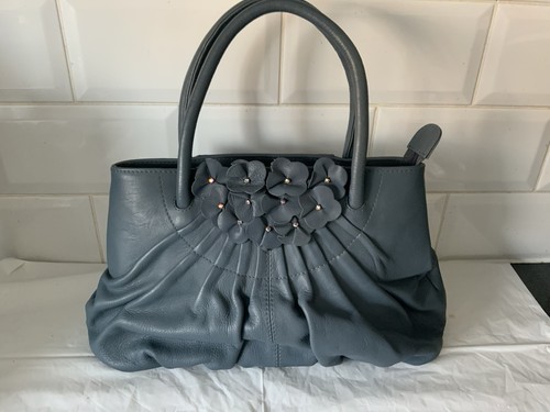 Ciccia grey blue leather - ciccia,