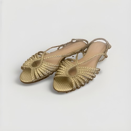 Anthropologie flats braided - anthropologie,