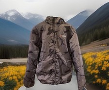 Men’s Airwalk Reversible Waterproof Jacket XL ~ Black or Grey (zip pull missing)