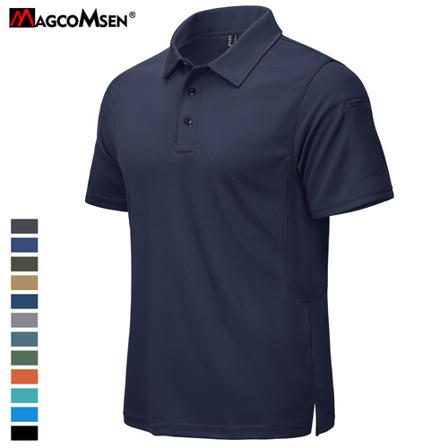 Mens golf polo - golf, short