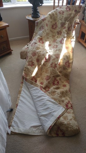 Large heavy curtains red - , &