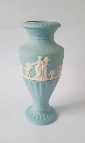 Wedgwood turquoise jasper - wedgwood, vase