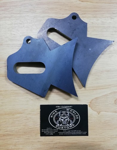 Axle plates mounts chopper - /,