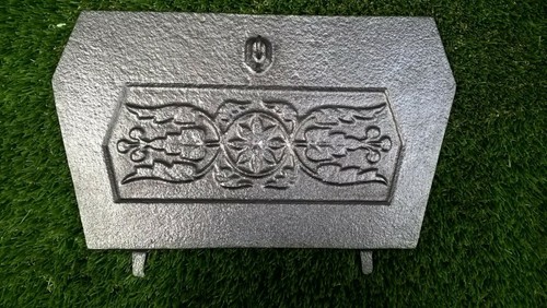 Cast iron soot flap damper - soot,