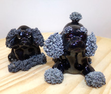 Vintage Black Spaghetti Poodle