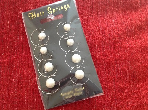 Pearl twist hair springs pack - springs,