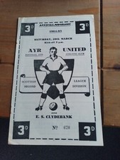 Ayr United v ES Clydebank