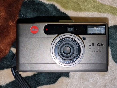 Film camera leica minilux - film, zoom
