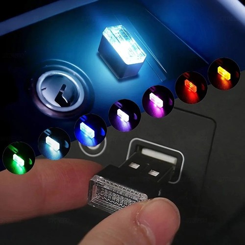 Color mini usb led - mini, car