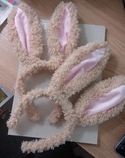 Fluffy easter bunny - easter,