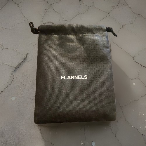 Flannels small black draw - flannels,