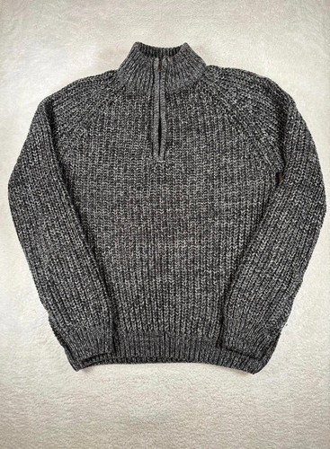 Men chunky knit - chunky, quarter