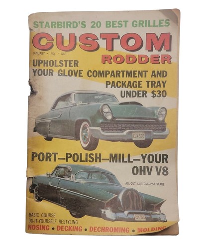 Custom rodder magazine january - rodder,