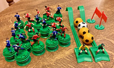 PARKER ASSORTED PRO ACTION FOOTBALL PLAYERS  - 4 FOOTBALLS - GOALIES - FIGURES