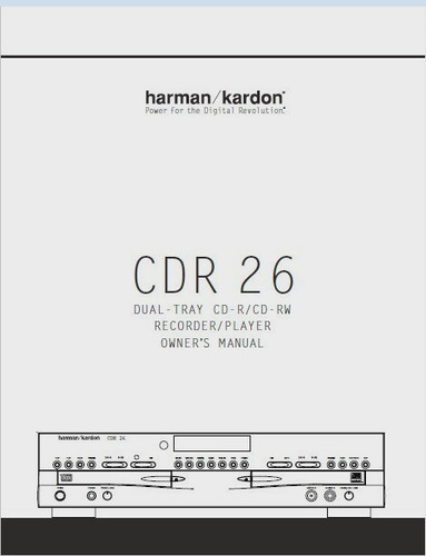 Harman kardon cdr audio cd - cdr,