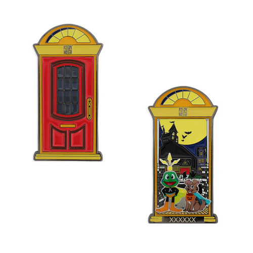 Trick treat geocoin set 2 - geocoin,