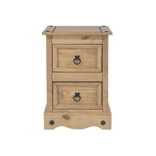 Pine bedside cabinet corona - cabinet,