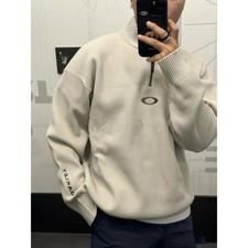 Men Half-Zip O Embroidery