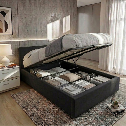 Ottoman storage bed frame - ottoman,