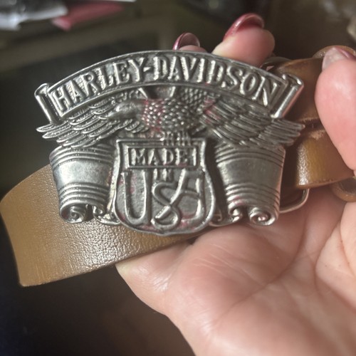 Harley davidson belt buckle - belt,
