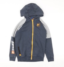 Nerf Boys Blue Hooded Full Zip