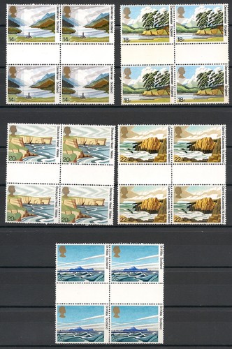 Stamps 1981 landscapes - gb, set