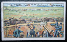 FRENCH MUZZLE LOADING GARPNEL CANNON    World War One  Vintage 1916 Card EE29  