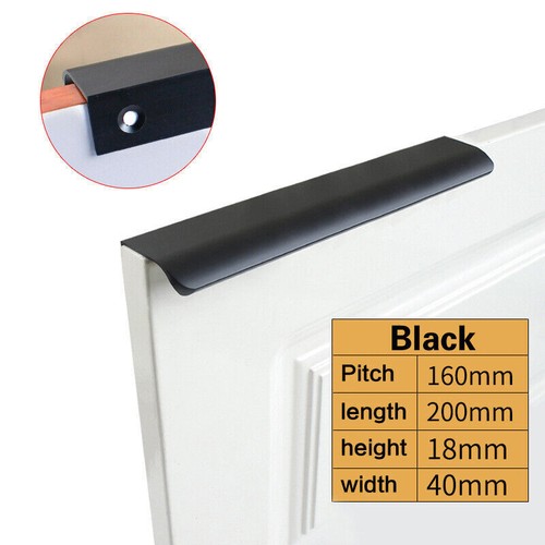 Black kitchen cabinet door - kitchen,