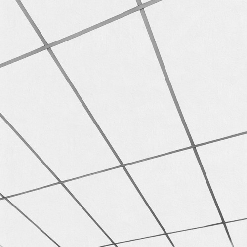 Suspended white vinyl - suspended,