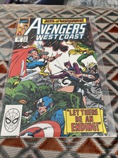 Avengers West Coast 55 🔑1st