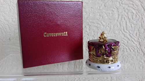 Caverswall china miniature - caverswall,