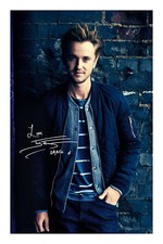 Tom Felton Draco Malfoy Signed A4 Photo Print Harry Potter Autograph Thomas