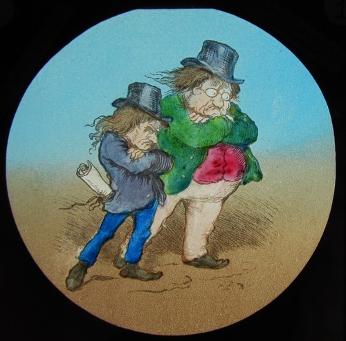 Glass magic lantern slide the - magic,