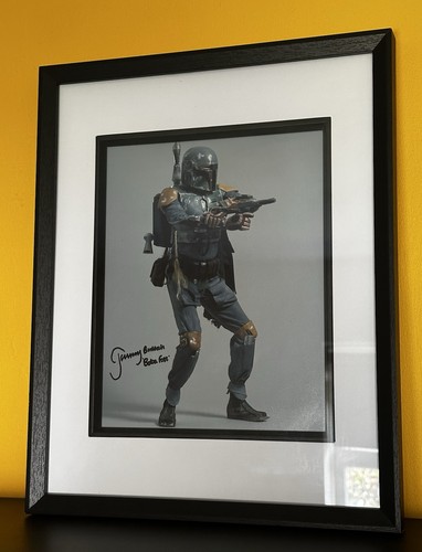 Jeremy bulloch signed framed - jeremy,