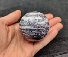 Purple Sphalerite Sphere