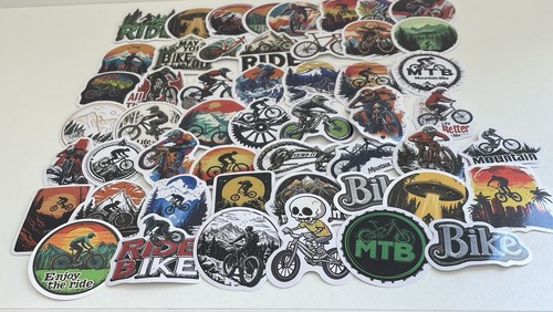 Mountain bike stickers - bike,