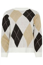 M&Co Petite Women's Argyle