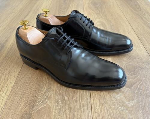 Loake putney black - putney, leather