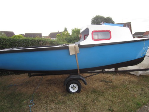 Fishing day boat and - boat, trailer
