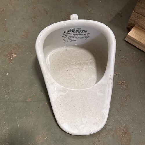 Antique bed pan - antique,