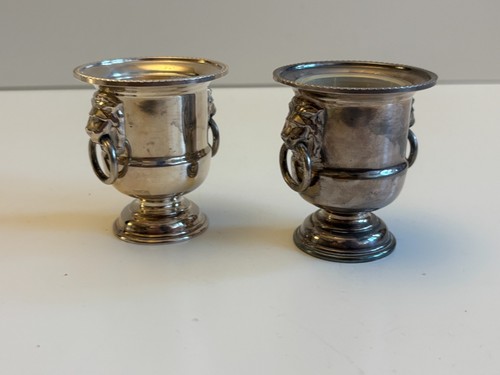 Vintage silver plated mini - plated,