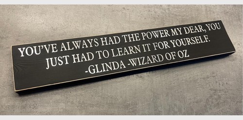 Wizard glinda quote - of, -glinda