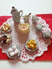 miniature 1/12 scale tea set