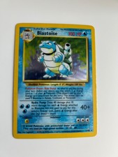 1999 Base Set Blastoise Holo