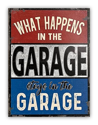 What happens the garage - what,