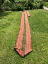ANTIQUE YURT TENT BAND, Traditional Uzbek design 14.23 metres long 23 cm wide