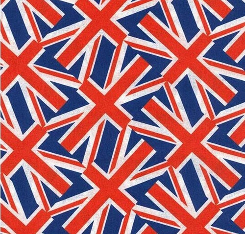 Cotton fabric large union - fabric,