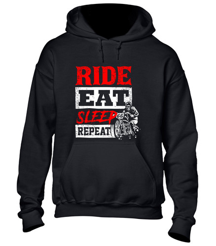 Ride eat sleep - sleep, hoody