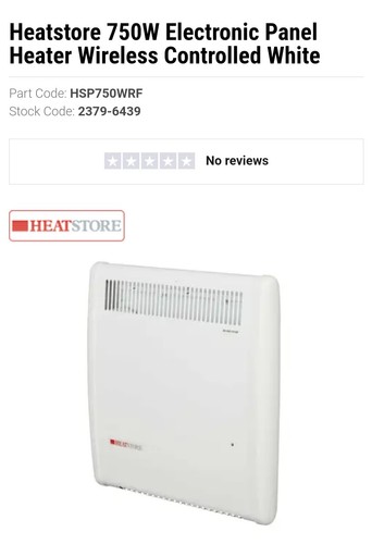 Heatstore 750w electronic - heatstore,